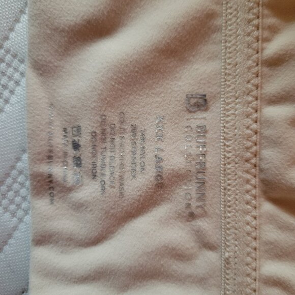 Buff Bunny Revolution Sports Bra Ivory Women's XXXL - Picture 9 of 11